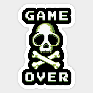 Game Over Sticker